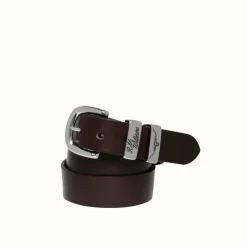 Women R.M. Williams 1 1/4" 3 Piece Solid Hide Belt