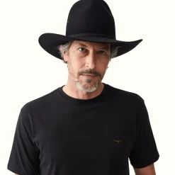 Men R.M. Williams Akubra longhorn hat