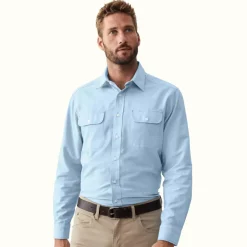 Men R.M. Williams Bourke Shirt