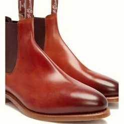Men R.M. Williams Burnished Comfort Macquarie Boot