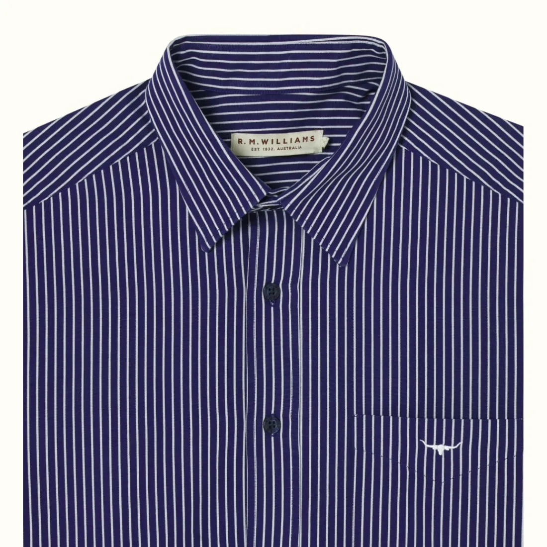 Men R.M. Williams Collins Shirt