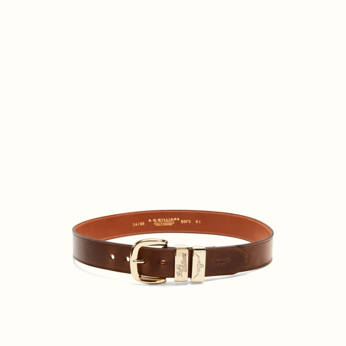 Men R.M. Williams Drover Belt
