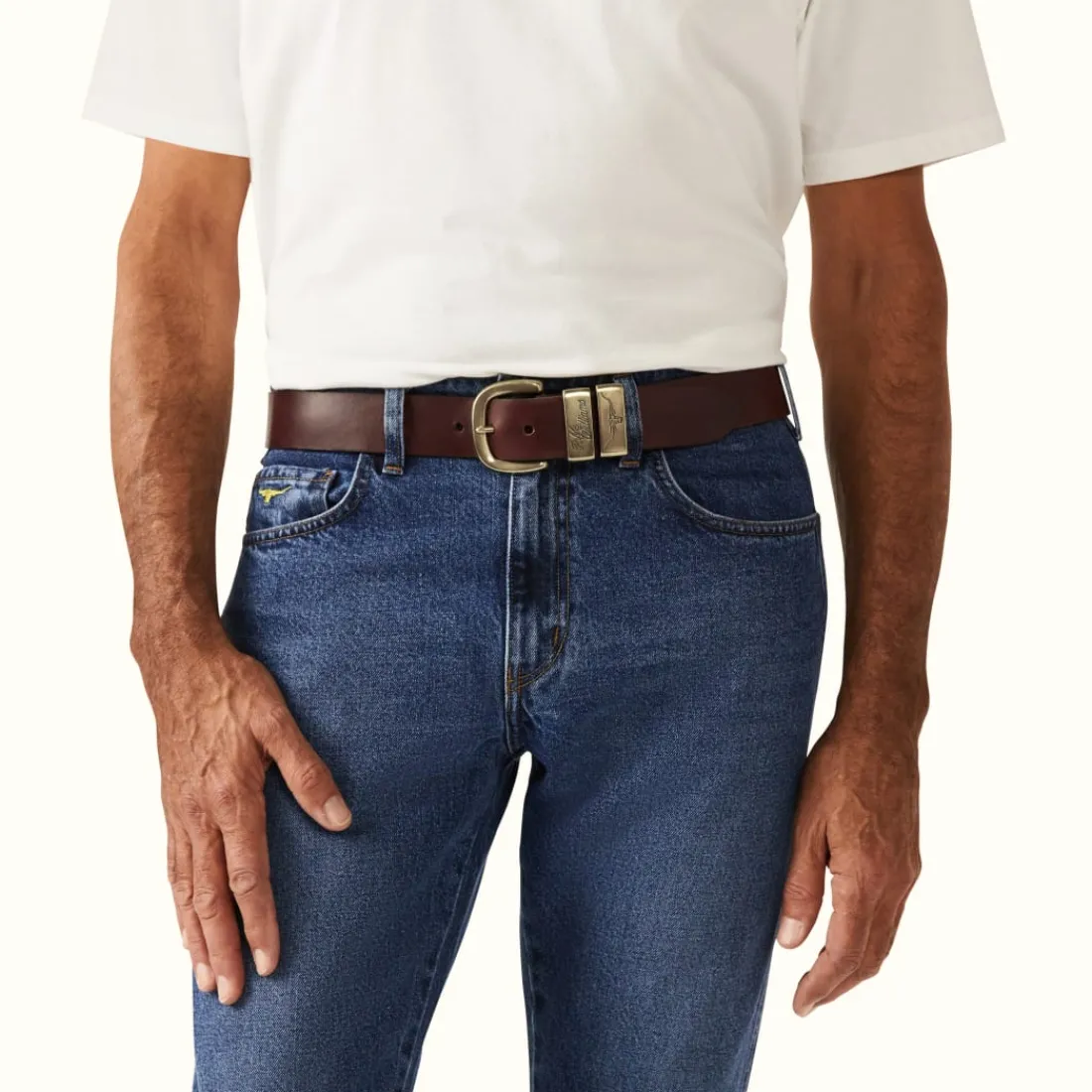 Men R.M. Williams Drover Belt