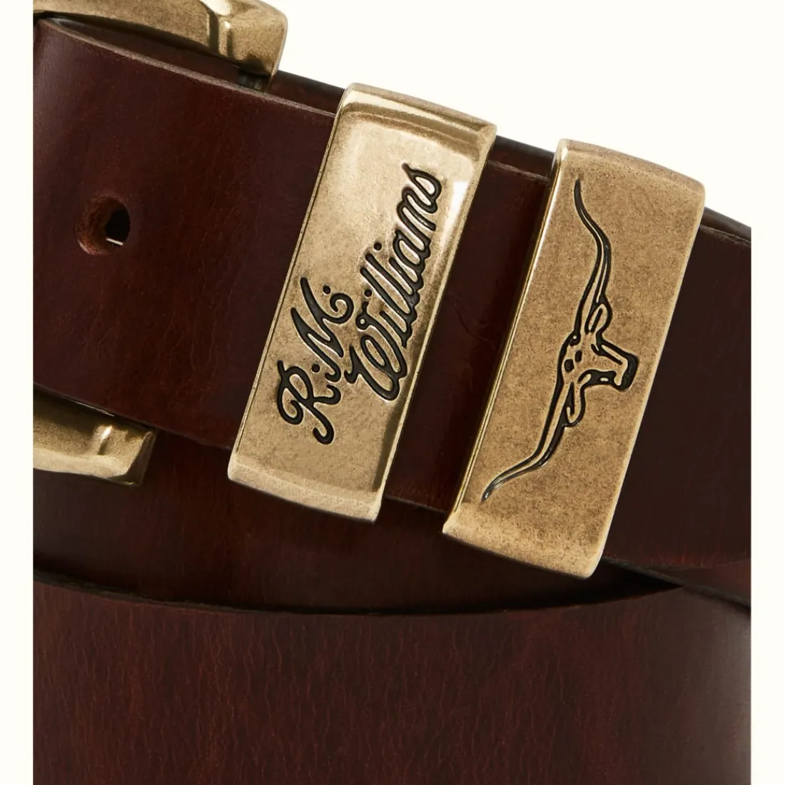 Men R.M. Williams Drover Belt