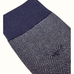 Men R.M. Williams Fine Gauge Cotton Sock