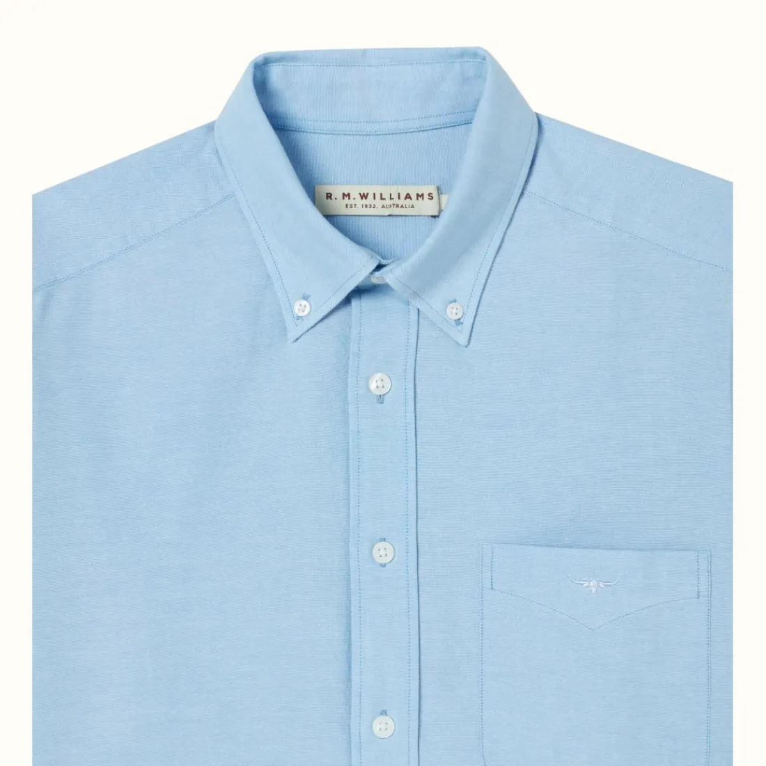 Men R.M. Williams Jervis Button Down Shirt