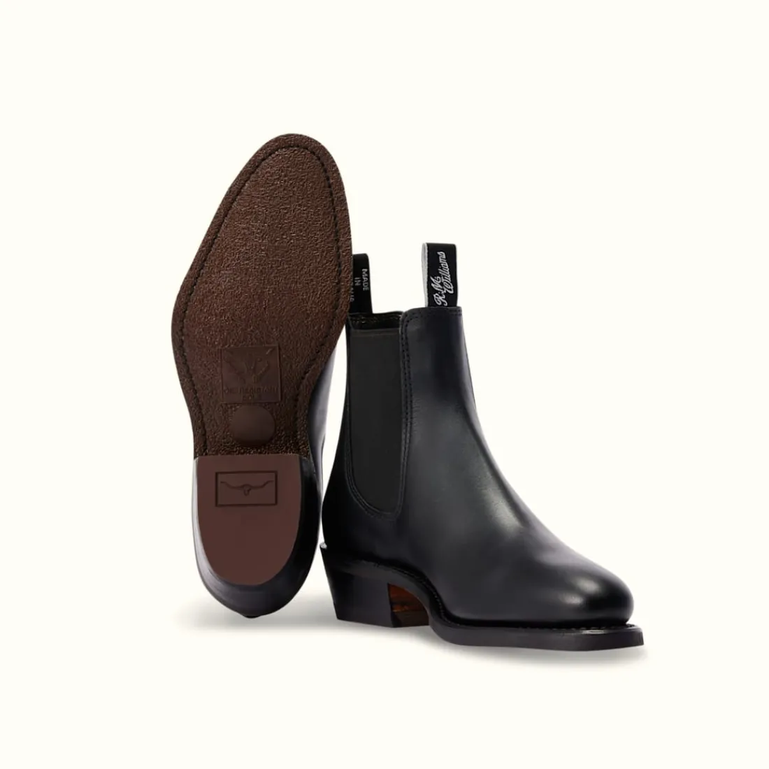 Women R.M. Williams Lady Yearling Rubber Sole Boot