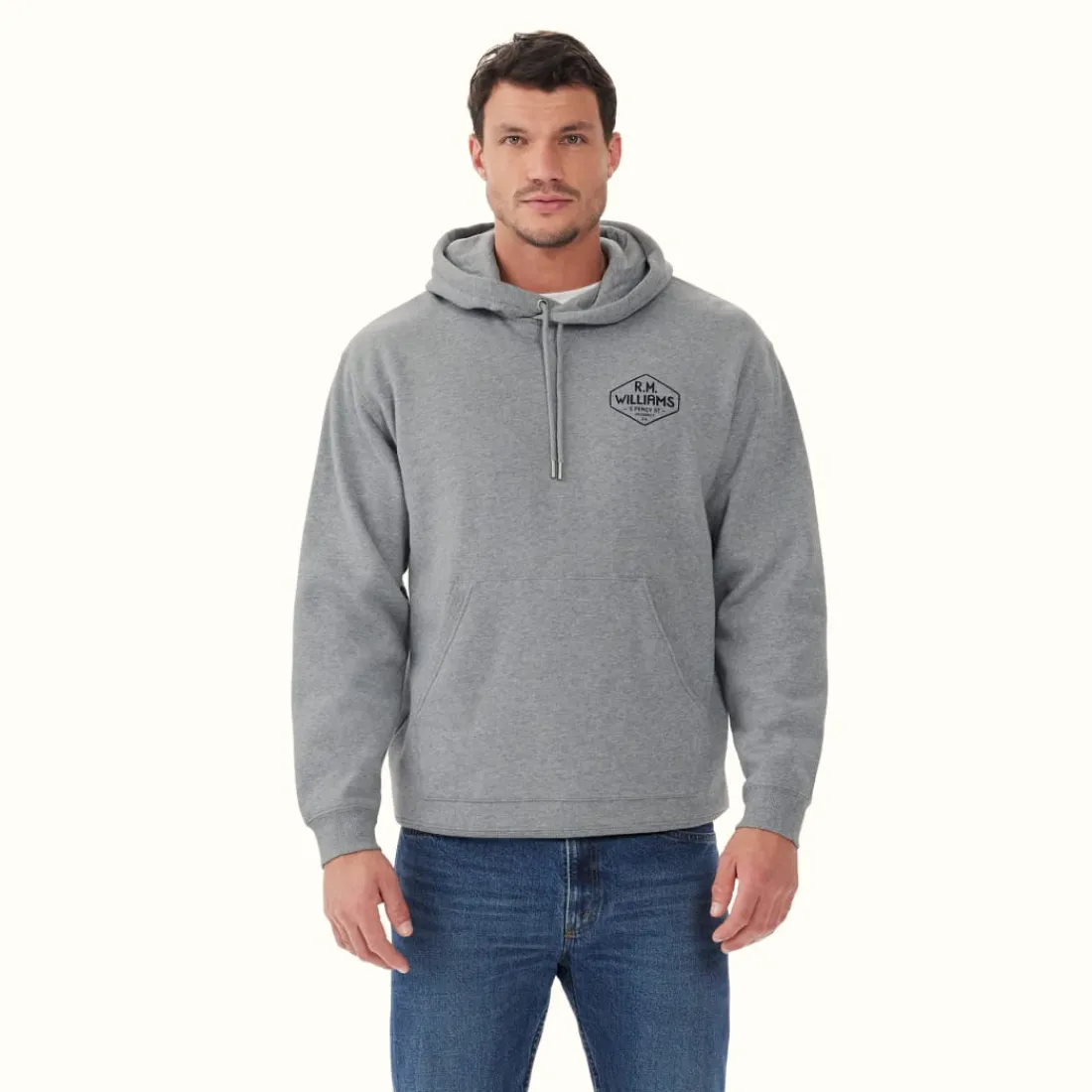 Men R.M. Williams Majura Hooded Sweatshirt