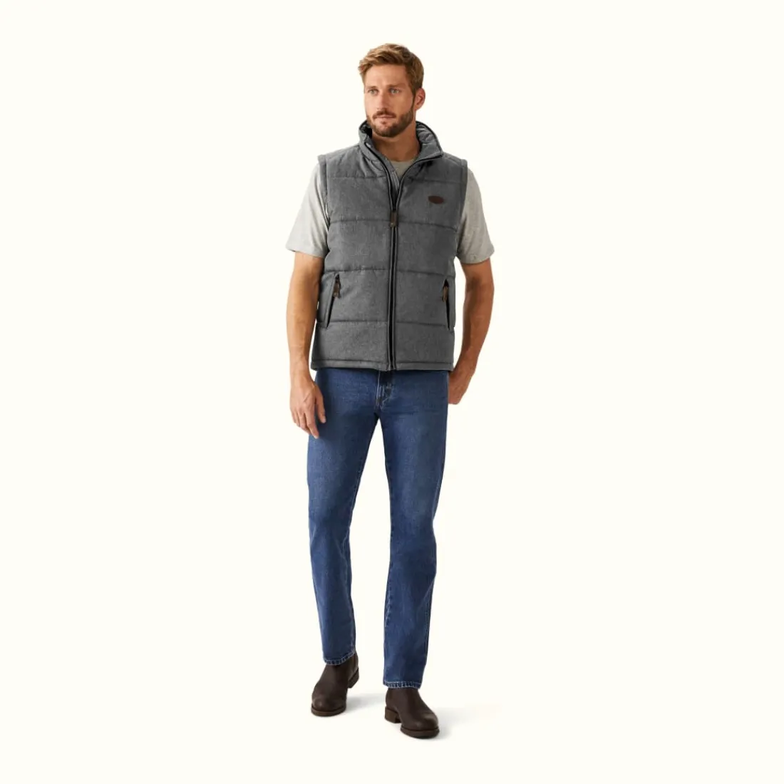 Men R.M. Williams Patterson Creek Vest