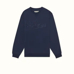 Men R.M. Williams R.M.W Script Crew Neck