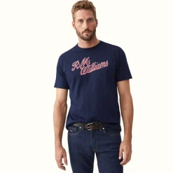 Men R.M. Williams R.M.W Script T-Shirt