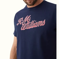 Men R.M. Williams R.M.W Script T-Shirt