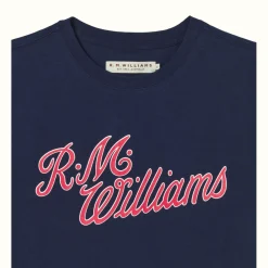 Men R.M. Williams R.M.W Script T-Shirt