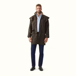Men R.M. Williams Rouseabout Coat