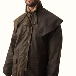 Men R.M. Williams Rouseabout Coat