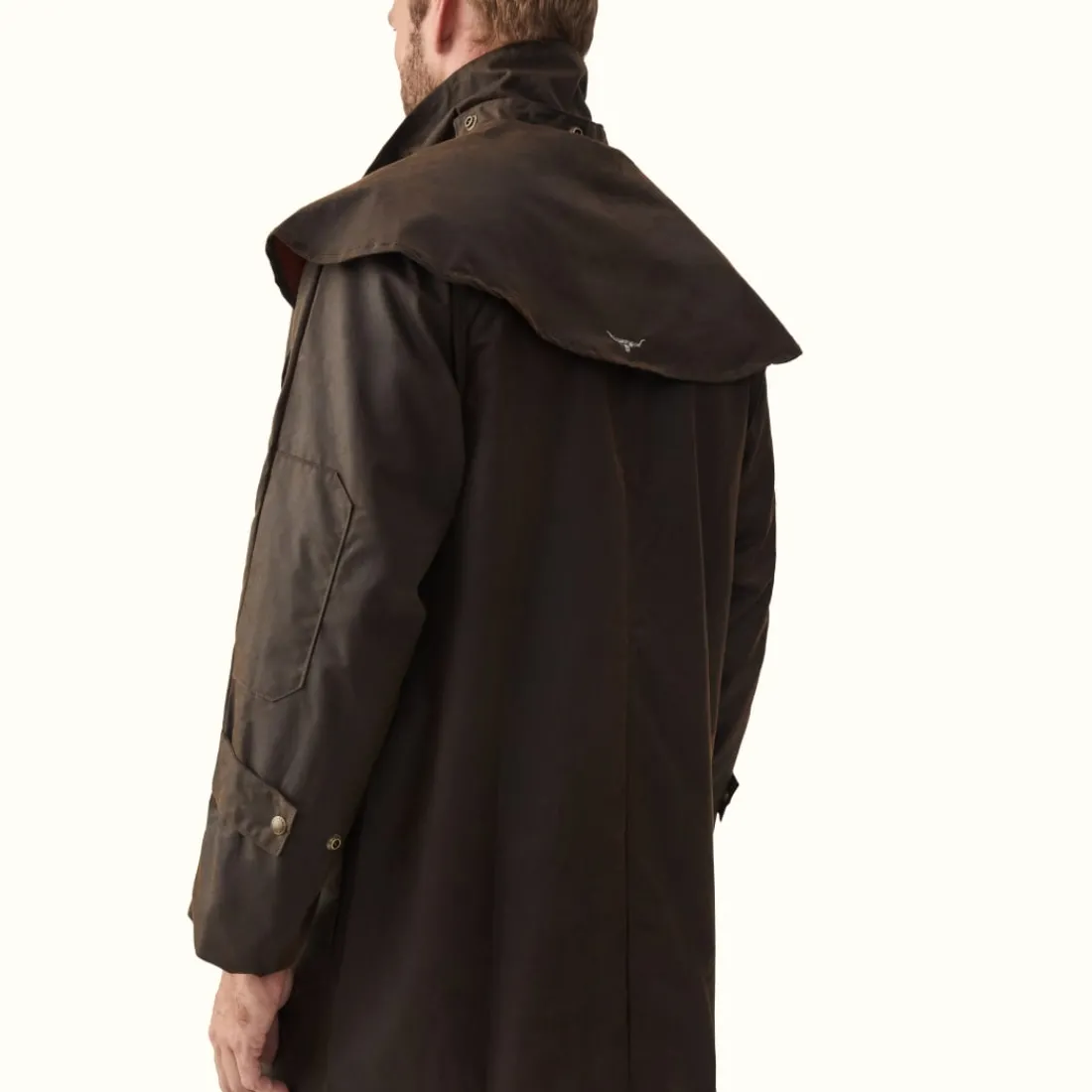 Men R.M. Williams Rouseabout Coat