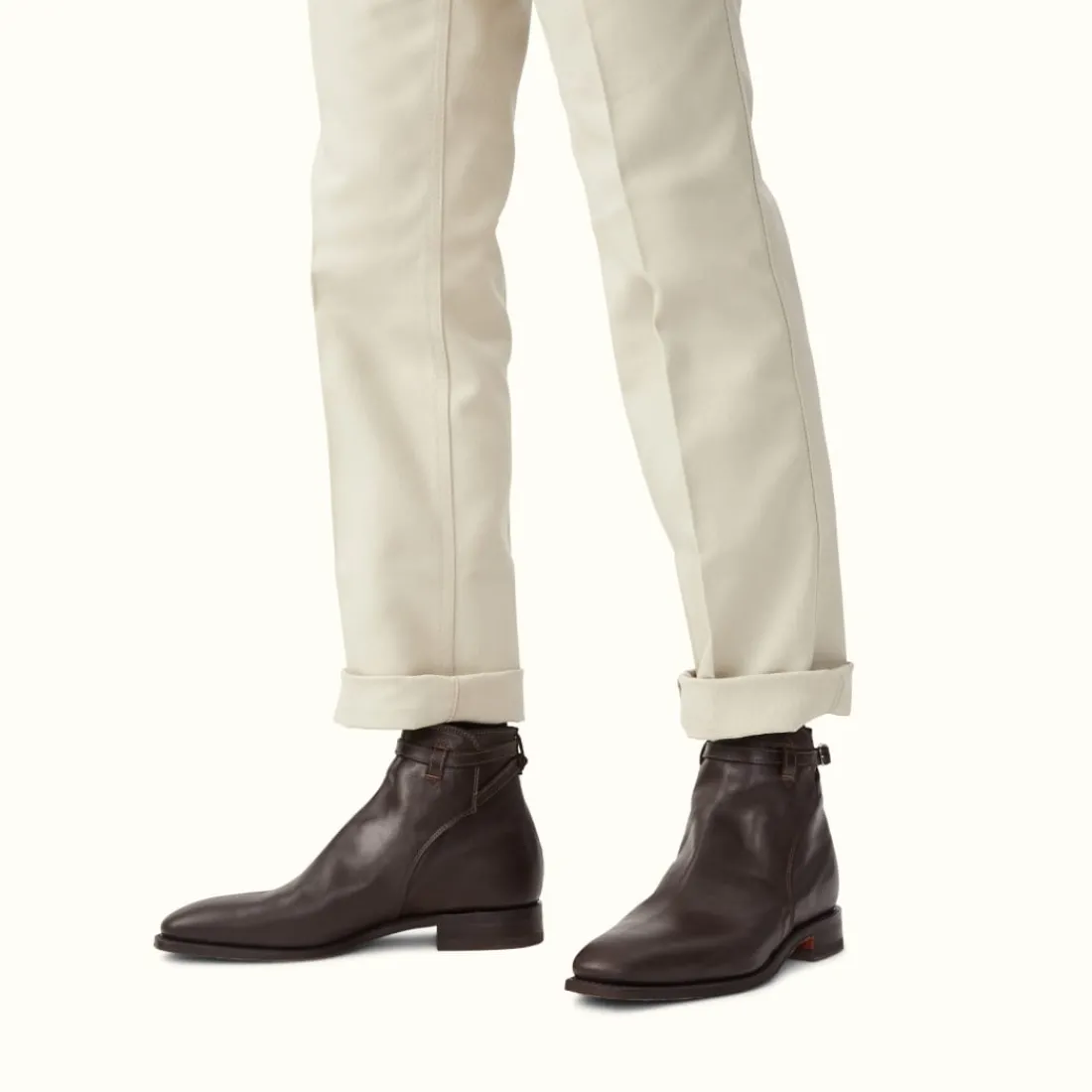 Men R.M. Williams Stockman Buckle Boot