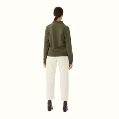 Women R.M. Williams Trickett Zip Neck Sweatshirt