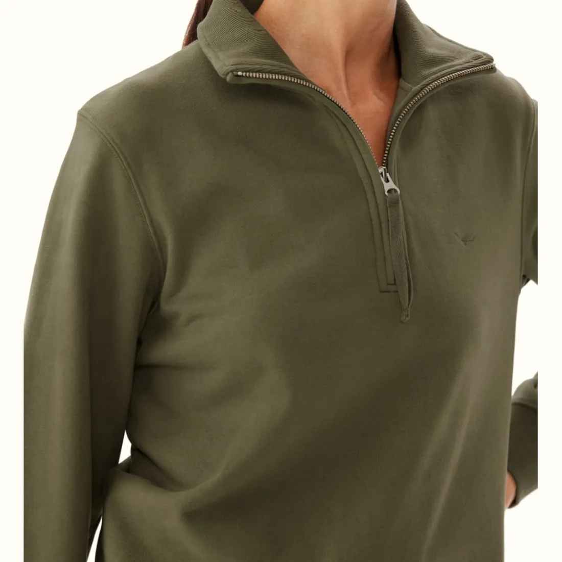 Women R.M. Williams Trickett Zip Neck Sweatshirt